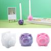 Pig Candle Base Gypsum Mould Candle Holder Mold Animal Shape Desktop Ornament Making Mould Practical Jewelry Tool