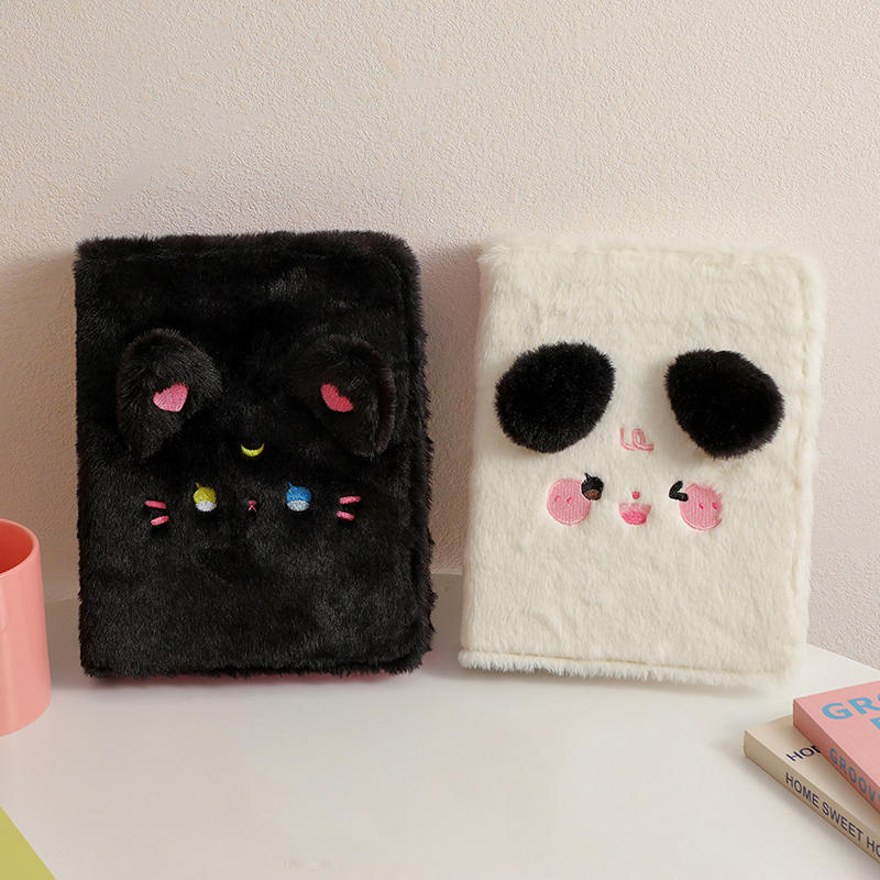 A5 Plush Photocard Binder Album Cute Dog Cat Design Perfect For Kpop Idol Collectors And School Notebook Stationery Organizer