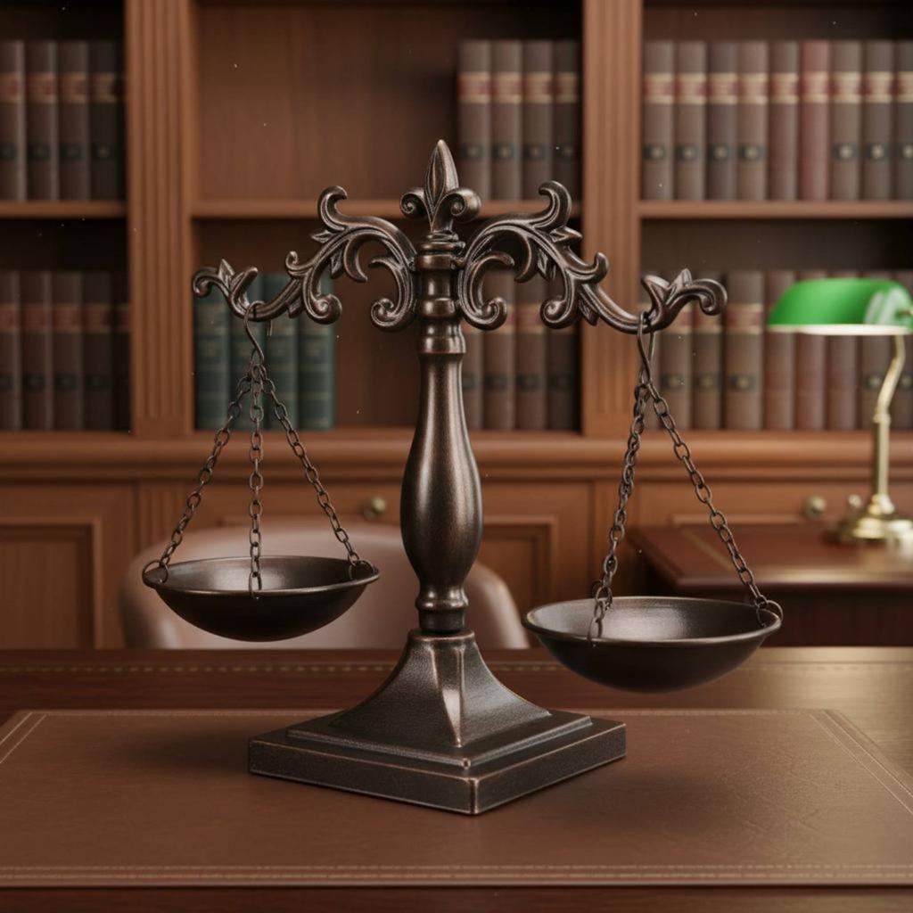 Decorative Balance of Fairness Versatile Balance of Fairness Sculpture Decorative Balance Scale Handmade Vintage Balance Scale