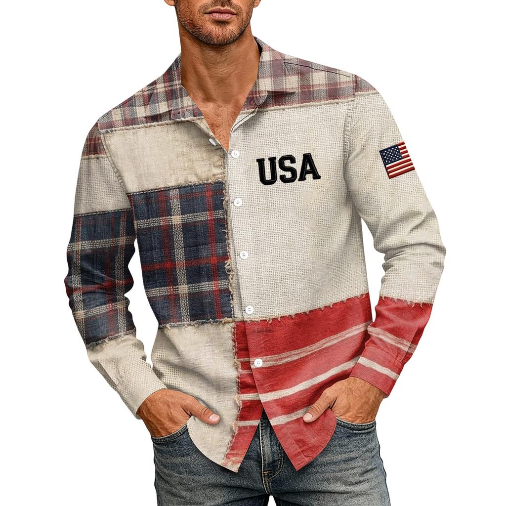 Herren 250. Jubiläum Kurzarmhemd - 1776 - 2026 Amerikanische Flagge T-Shirt