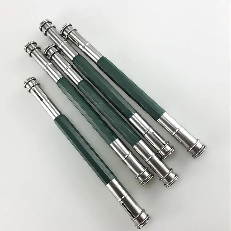 3/4/5/6/7/8pcs /set Pencil Extender Holder Adjustable Dual Head/ Single Head Sketch School Painting Art Writing Tool