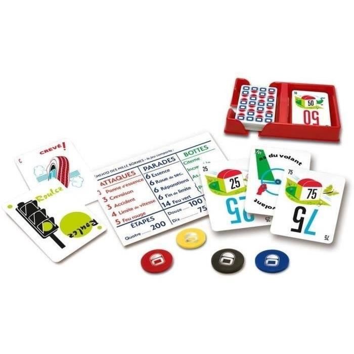MILLE BORNES PRESTIGE 70 - Jeu de cartes - DUJARDIN - Redécouvrez le classique dans une version prestige pour les 70 ans !