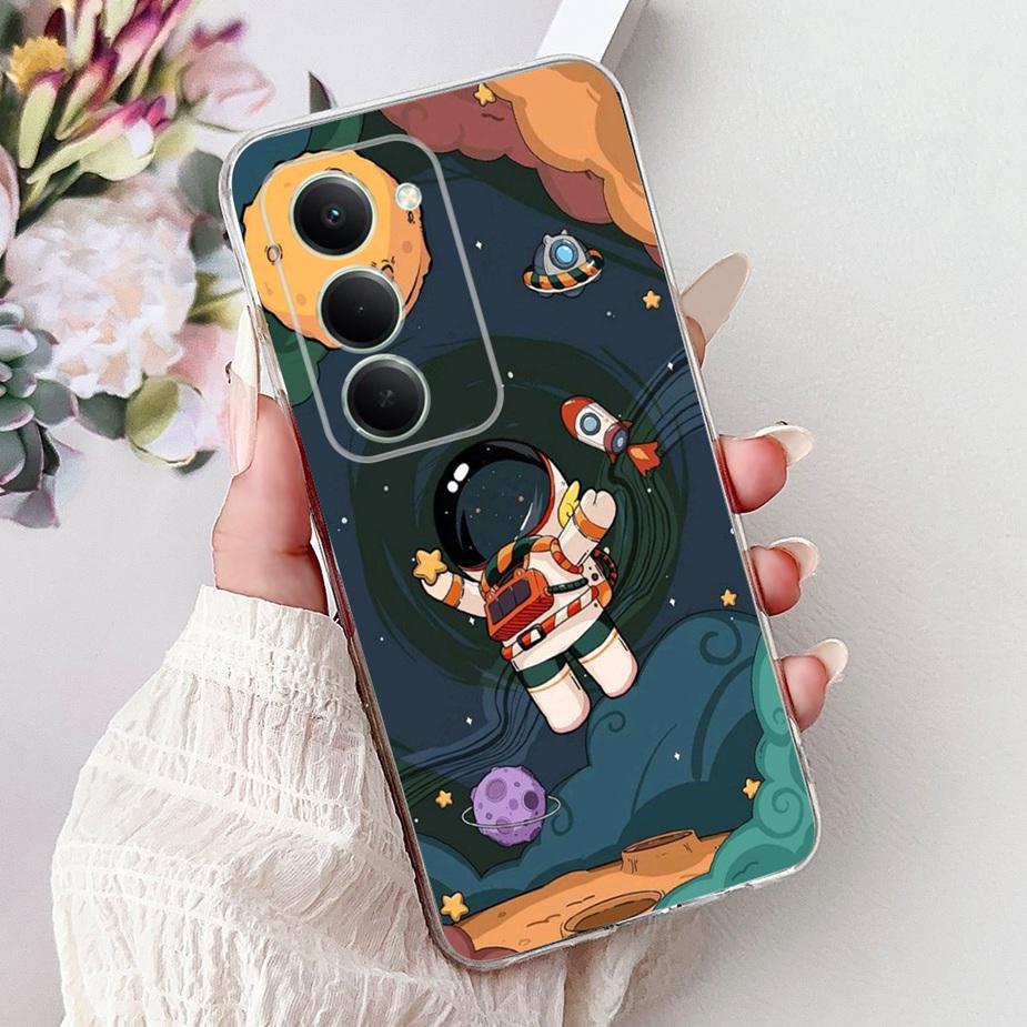 For Xiaomi Redmi 15 5G Case Cute Cat Luxury Painted Cover 6.9'' Soft Slim Phone Case For Xiaomi Redmi 15 Redmi15 4G Fundas Coque