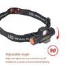 Rechargeable LED Headlamp Super Bright Waterproof Long Range Headlight for Night Fishing and Mining