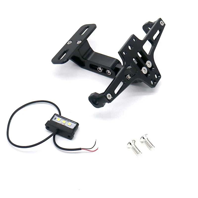 Motorcycle Rear License Plate Mount Holder Turn Signal Lights For Kawasaki Z750 Z800 Honda Yamaha MT07 MT09 MT10 R1 Accessores