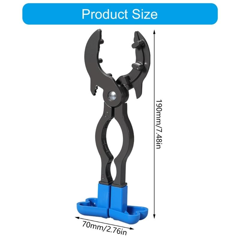 Tank Valves Wrench Disassembly Pliers Adjustable Valves Spanner Cylinder Remover for Home Industrial Application