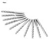 10pcs Carbide CNC 4 Flute Spiral Bit End Mill Cutter 3.175 X 22mm