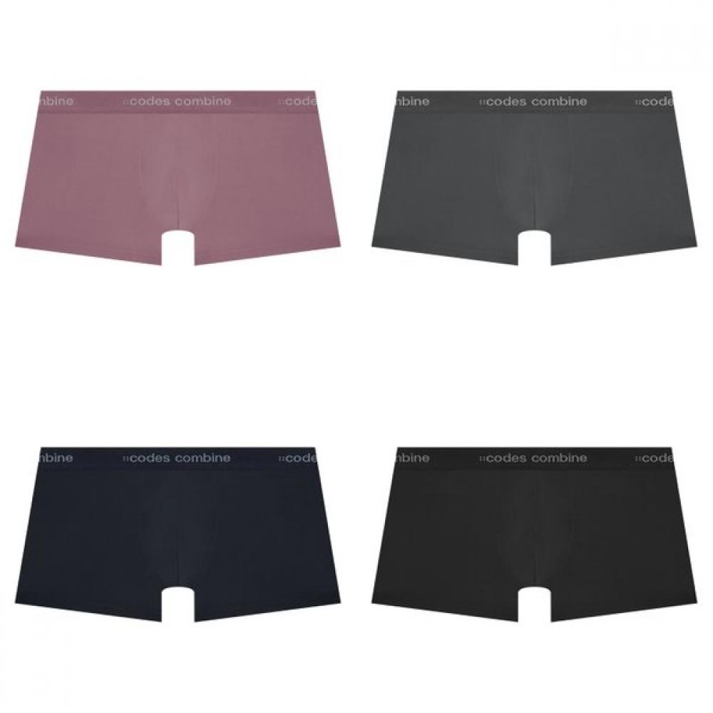 Codes Combine Briefs Set 4 Pack Black+gray+navy+pink Cfmdr861