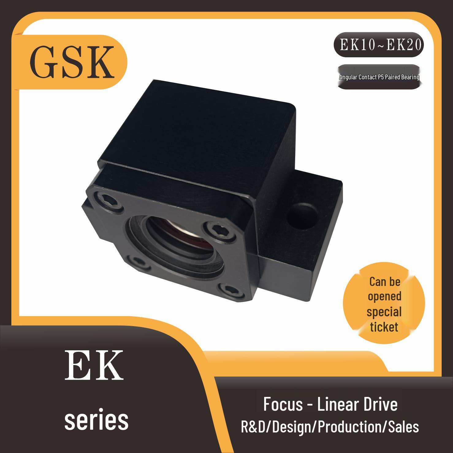 

Precision EK Lead Screw Support Bearing for CNC & Automation Tools EK10