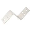 Corner Brackets Connector Z-Shaped Corner Fixed Fasteners Multifunctional Stainless Steel Fixed Brackets Connector Hardware