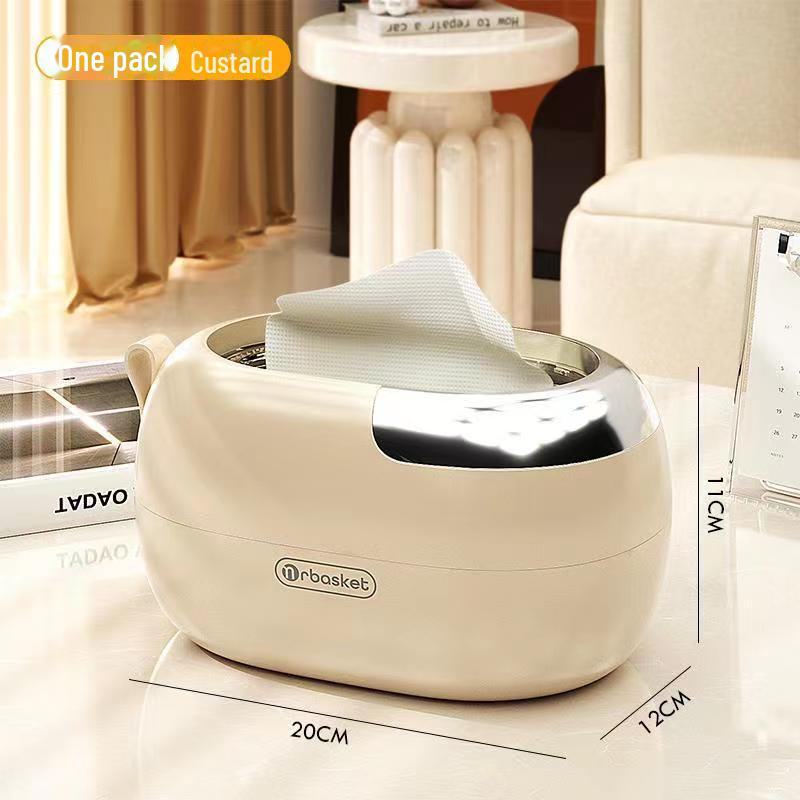 Luxury Wall-Mounted Tissue Box: Stylish Living Room & Coffee Table Napkin Holder