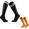 Kids School Soccer Basketball Football Toddler Knee High Tube Stocking Boys Girls Striped Youth Athletic Socks