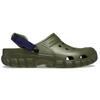 Crocs Sport Clog Army Größe 28cm Offroad-Sandalen, Grün/Marineblau,