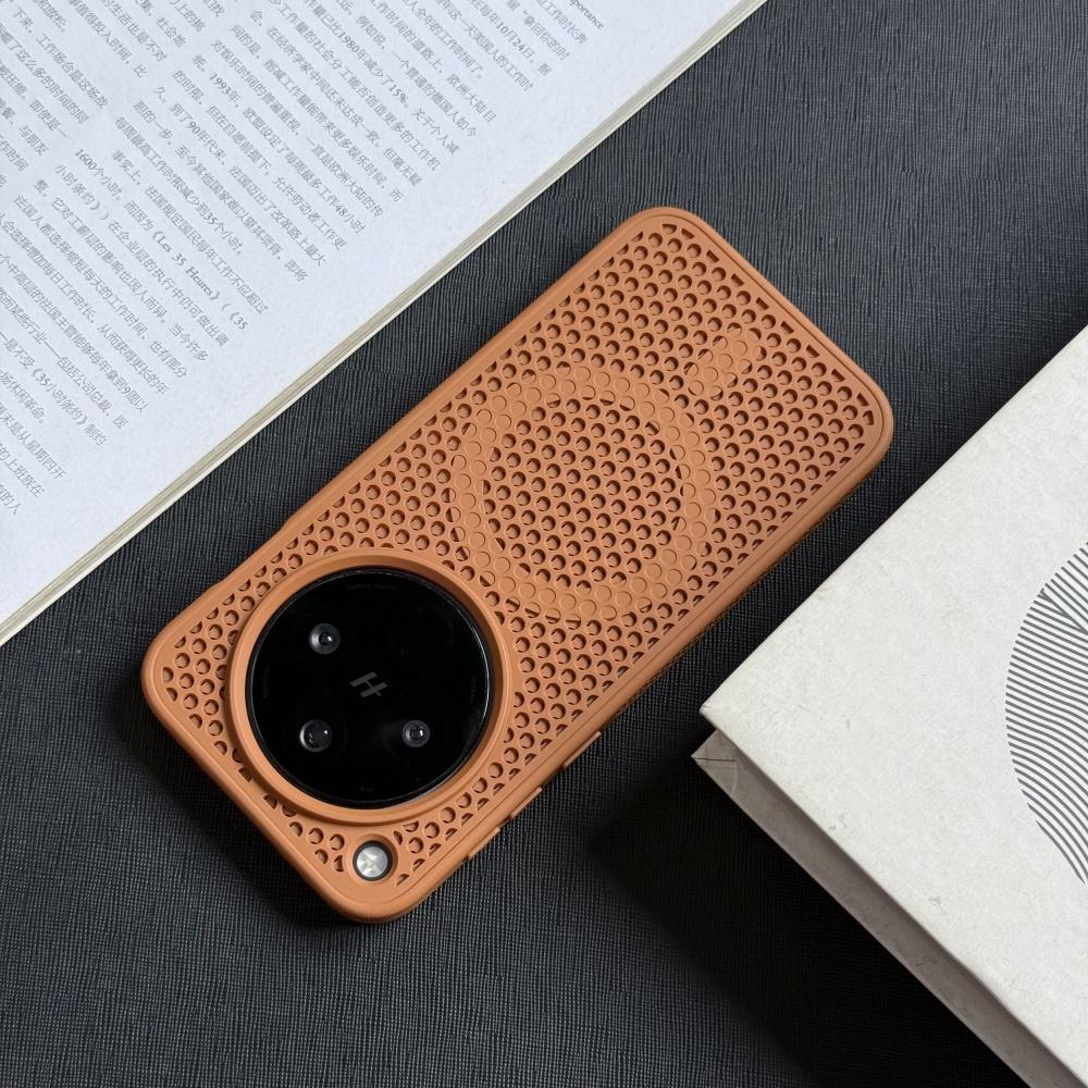 Cooling Armor Breathable For Magsafe Phone Case For OPPO Find X8 Findx8  Matte Wireless Charge Bumper Magnetic Phone Cover