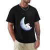 Moon T-Shirt Custom T Shirt Anime Tshirt Tops Luxury Clothes Men