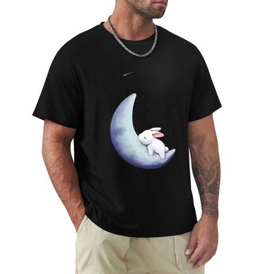 Moon T-Shirt Custom T Shirt Anime Tshirt Tops Luxury Clothes Men