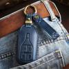 For Maserati High-grade Leather Car Key Cover Levante Quattroporte Ghibli Specialized