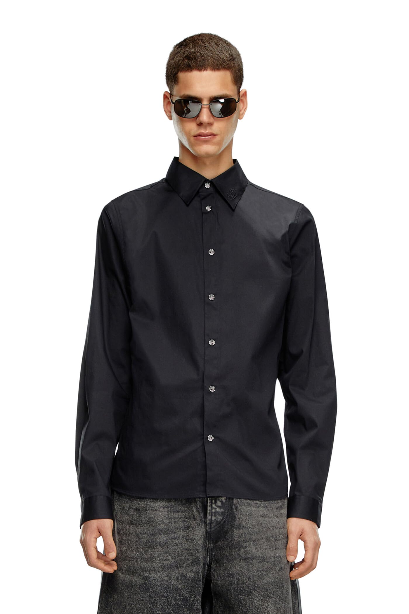 

Diesel Shirt A146350QFAV 46 Black 9XX Men s чорний