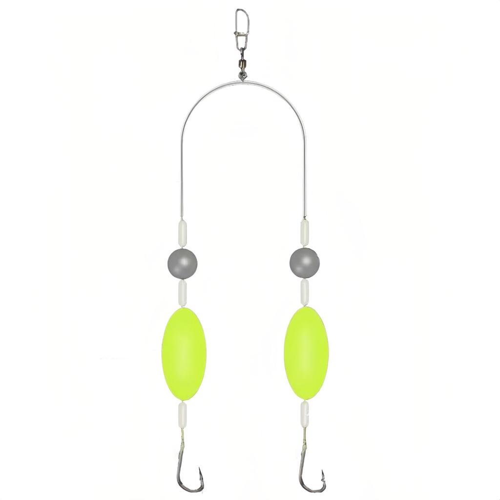 1/5/10Pcs Double Reverse Fishing Hook Off-Bottom Double Hook Rig Set for European Carp Fishing, Bypass Weeds Stones & Silt