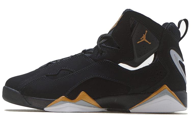 Air Jordan True Flight GS Black Metallic Gold 37.5