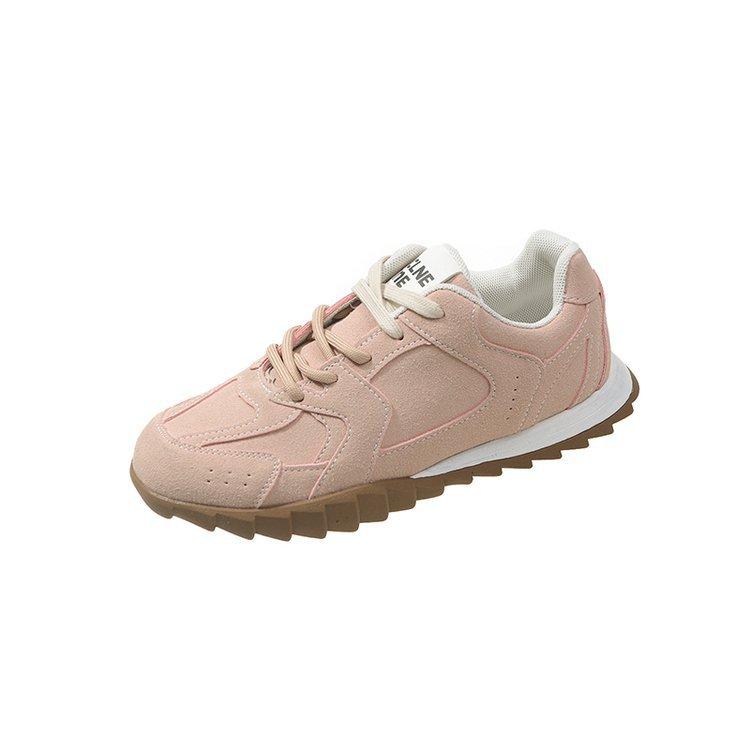 

Uncle Wen Zurich~ Spring of 24 New Forrest Gump Jogging Sports Leisure Lightweight German Training Single Shoes Women 40 розовый