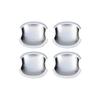 Car Decoration Door Handle Cover For Suzuki Swift 2005-2017 Carbon Fiber Silver Cars Accessories Styling Upgrade Modify A Car