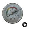 ABS Construction Threaded Connection Pressure Meter For Air Compressor Water Tank&Heating Applications Includes O Rings