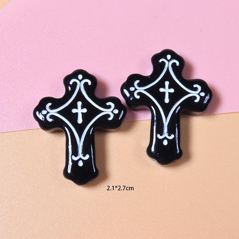 

10Pcs New Cute Resin Mini Halloween Collection Flat Back Manicure Parts Embellishments For Hair Bows Accessories
