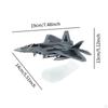 1/100 Diecast Aircraft Airplane Fighter Model Plane for Table Living Room