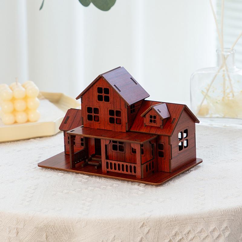 

3D Деревянный Пазл Модель Кабины - Детская Развивающая Игрушка для Самостоятельной Сборки