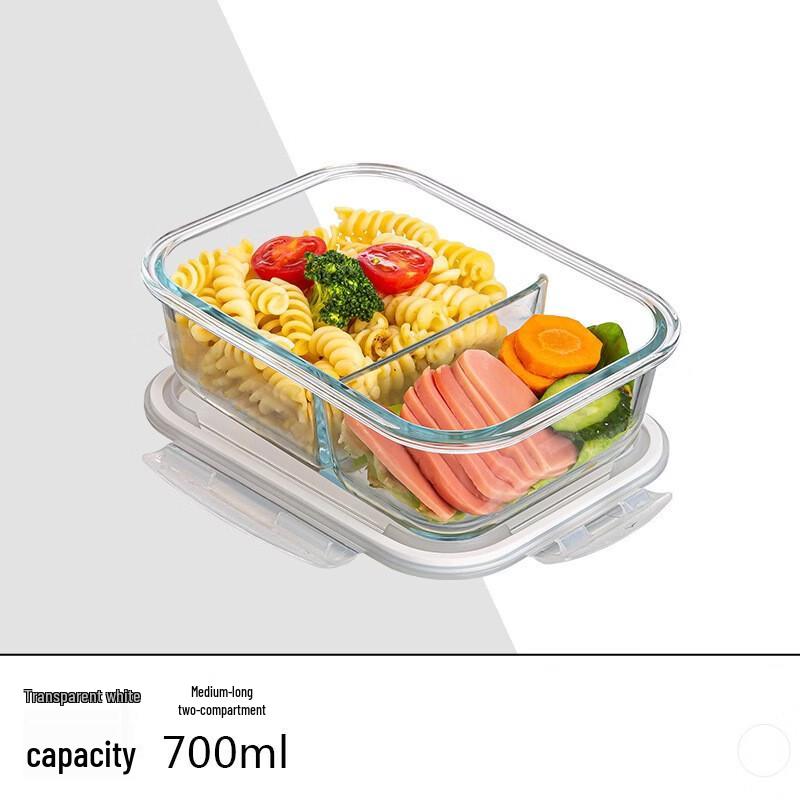 ZISIZ Glass Lunch Box & Food Storage Set