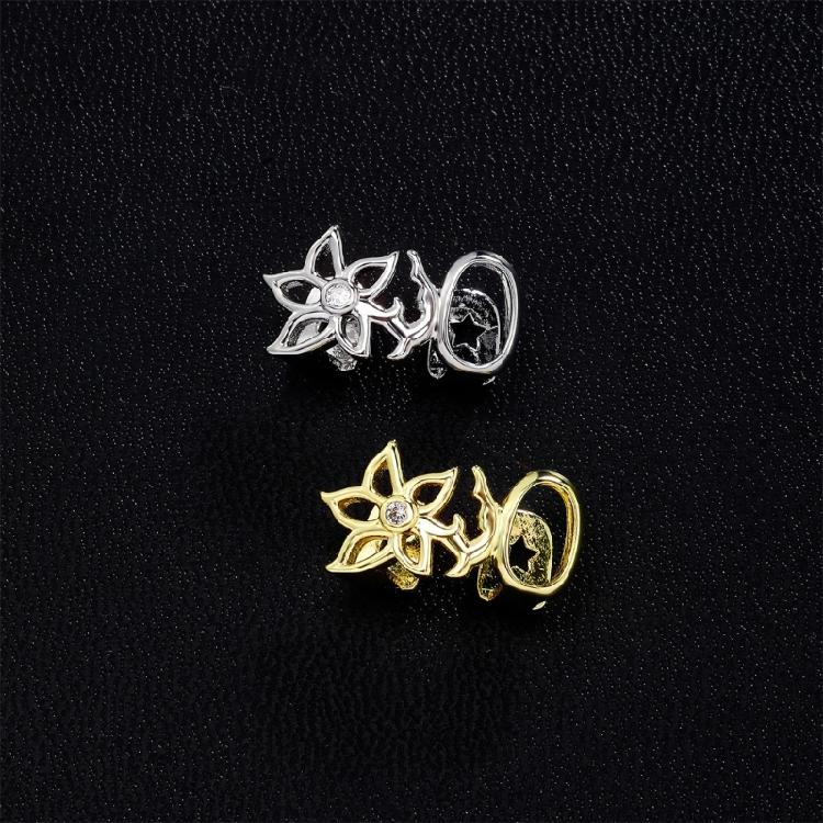 Unique Hollow Flower Designs Teeth Fashion Accessories Decoration Portable for Enhancing Your Fashion Statement Pieces