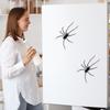 Soft Realistic Spiders Magnet Plastic Magnetic Refrigerator Sticker for Kitchen Fridge and Whiteboard Office Partitions