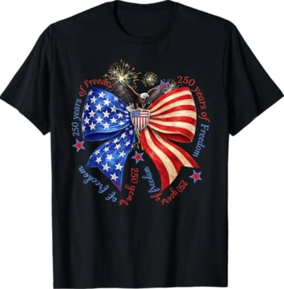 250 Years of Freedom Independence Day, USA 250th T-Shirt S
