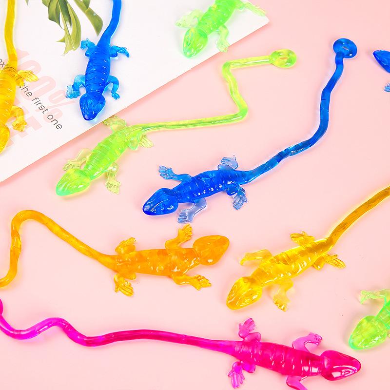 Sticky Gecko Wall Climbing Toy - Stress Relief and Prank Toy for Kids