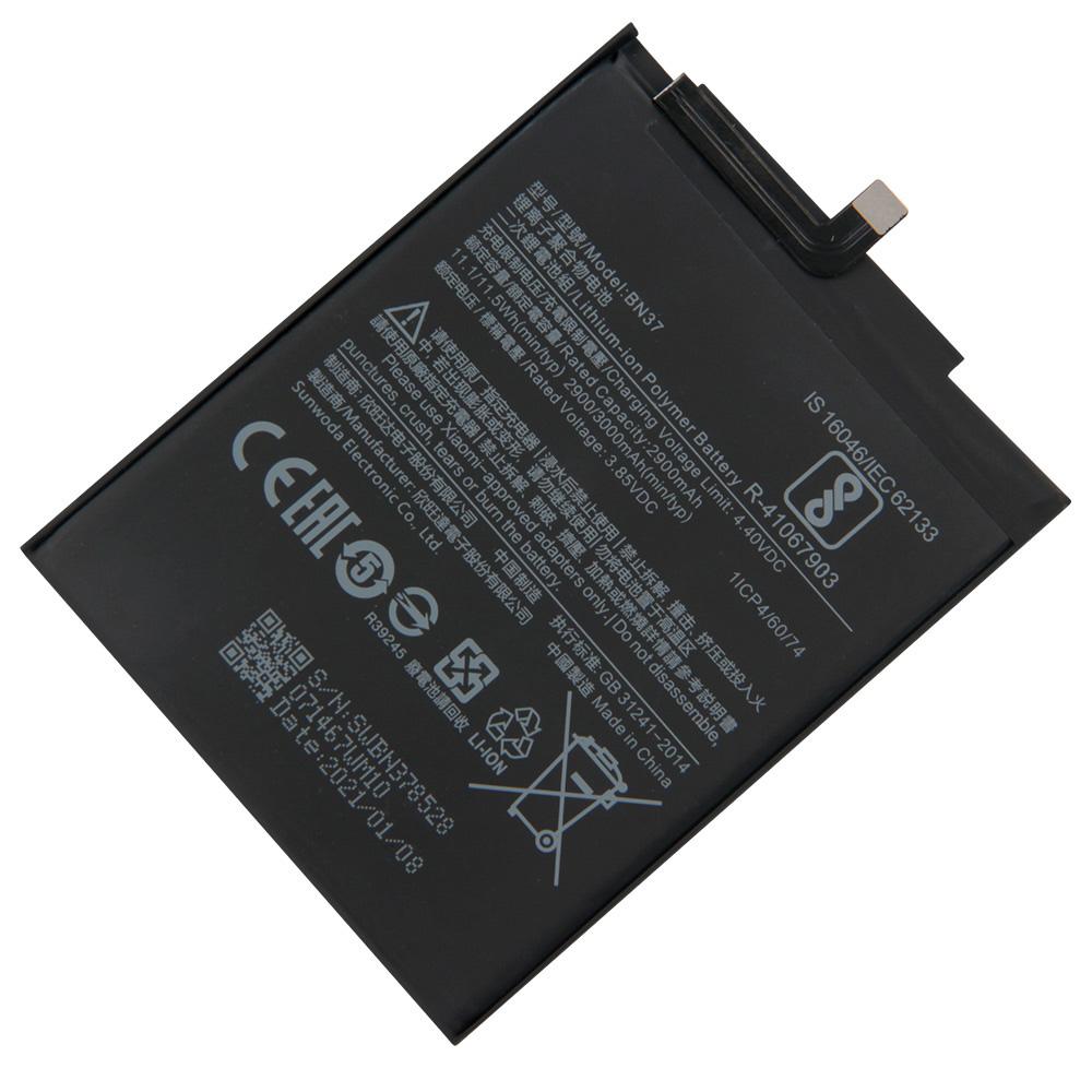 NEW Replacement Battery For Xiaomi Redmi 6 Redmi6 One BN37 Phone Battery 3000mAh