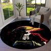 Luffy D Round Area Rug Carpet Rug For Living Room Bedroom Sofa Playroom Decor Nonslip Floor Mat