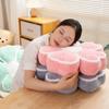 Flowers Plush Pillow Plant Petal Cushion Stuffed Toys Sofa Bed Sleeping Back Cushion for Girl Home Decor Gift