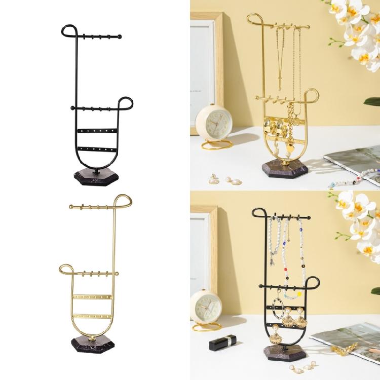 Storage Rack for Earring Necklace Bracelet Organizer Showcase Storage Holder