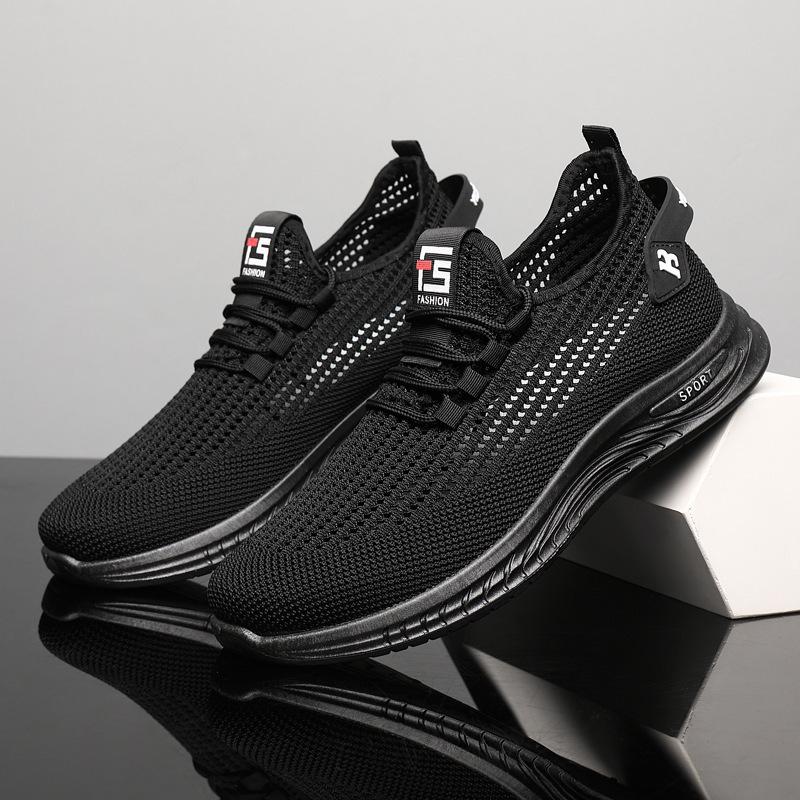 

Весенняя повседневная обувь Flyknit, мужские трендовые универсальные модные кроссовки, легкие кроссовки 39