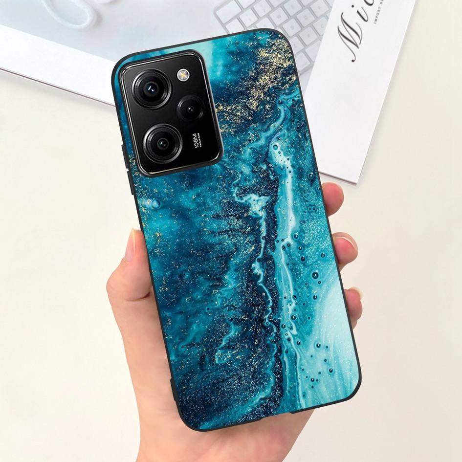For Xiaomi Poco X5 Pro 5G Case Shockproof Silicone Fashion Pattern Soft Slim Back Cover For Xiaomi Poco X5 X 5 PocoX5 X5Pro Capa