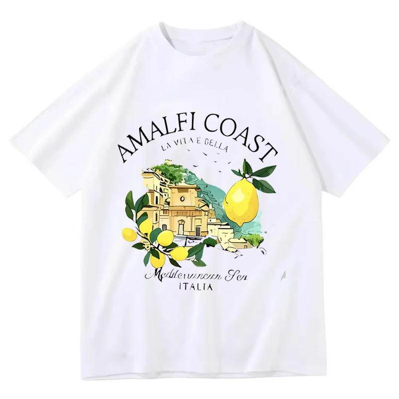 

Лимонний футболка з принтом літер, з коротким рукавом, з круглим вирізом, повсякденний топ для літа, жіночий, каваї вуличний одяг, графічні футболки, вінтажна футболка з фруктами 4XL