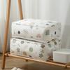 1pc Peva Printed Waterproof and Dust-Proof Quilt Storage Bag, Collapsible and Easy To Arrange,Blankets,Clothes,Bedding Store Bag