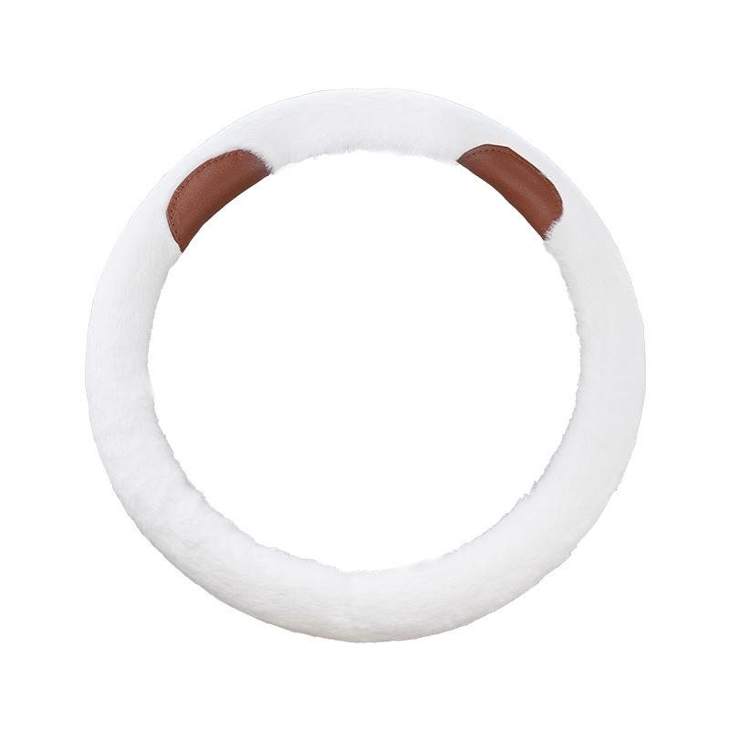

Car steering wheel cover cartoon bear car warm handle cover cute creative car steering wheel protective cover 38cm