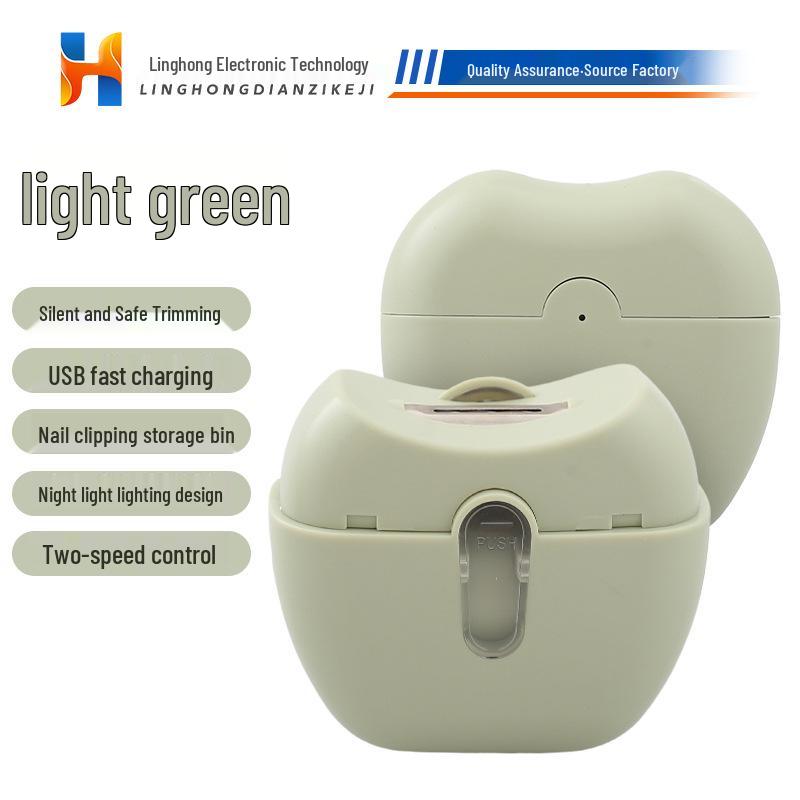 

Электрическая машинка для стрижки и шлифовки ногтей с подсветкой для младенцев и малышей - Защита от защемления, Портативная, Мини для домашнего использования