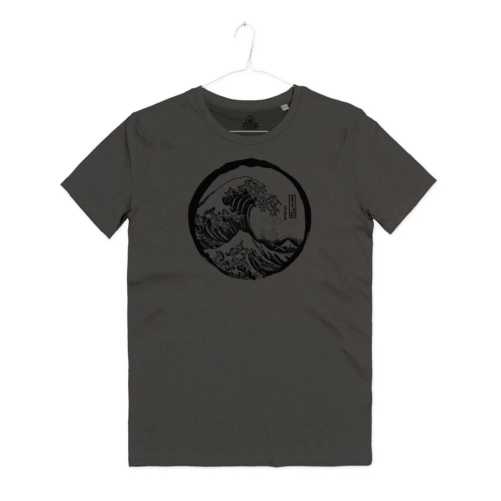 The Great Wave Kanagawa Japanese Art Hokusai Great Wave T-Shirt Man L
