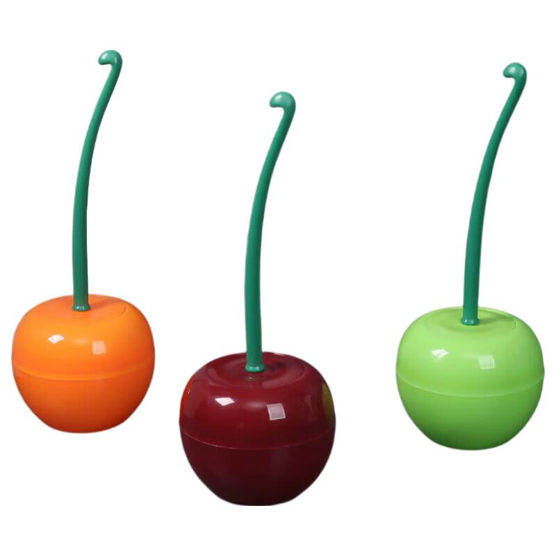 Creative Cherry Toilet Brush Set