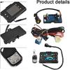 Diesel Air Heater LCD Monitor Switch Control Board Set with Remote Control, 12V/24V Compatible 30-40°C Temperature Range for 2kw/5kw/8kw Car Truck