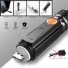 Compact Magnet Bottom Portable LED Flashlight Handheld Red Light Mini Camping Lamp Side Light Clip on Emergency Lighting Hiking