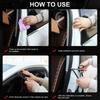 Rubber Seal Protector Guard Strips,Car Rubber Seal Protector Guard Strips,Dustproof Seal Strips for Car Door Windshield